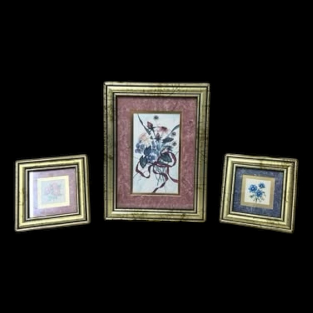 Set of 3 Heartfelt Collection Wall Art Pictures